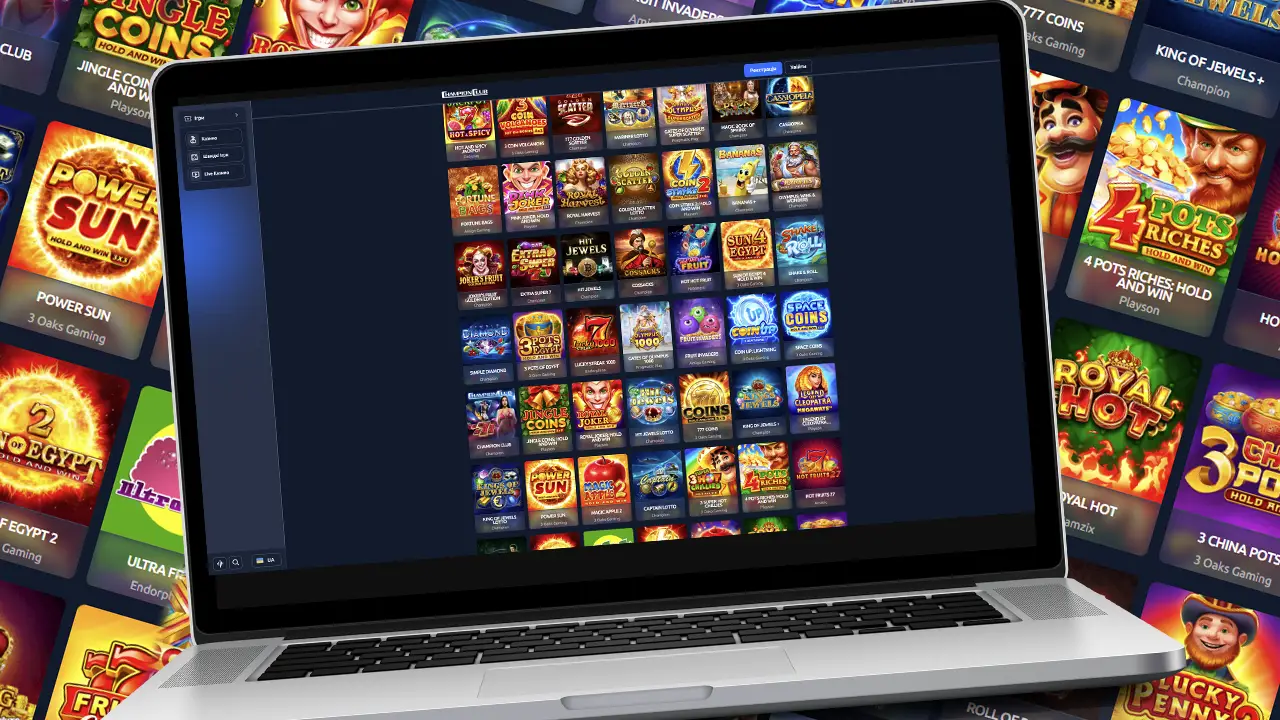 Азартні ігри казино Champion Club